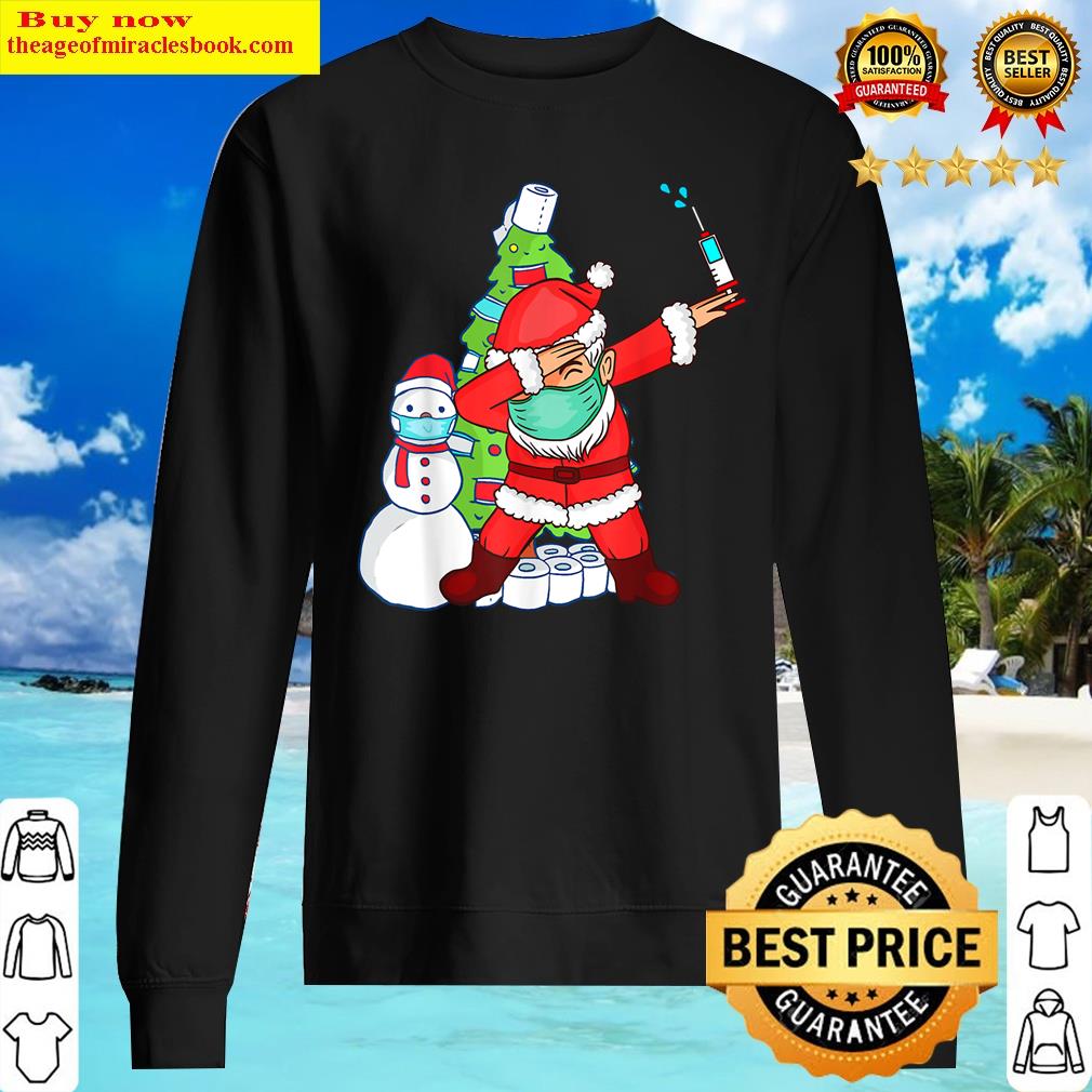 Christmas Santa Claus 2021 Funny Boys Girls Kids Family Xmas Long Sleeve Shirt Sweater