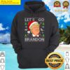 funny lets go brandon trump ugly christmas hoodie
