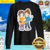 girls women friends couple pair two people happy classic sweater