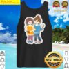 girls women friends couple pair two people happy classic tank top