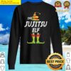 jujitsu elf family matching christmas group funny gift classic sweater