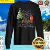 just a girl who loves christmas saying with christmas tree illustration classic sweater