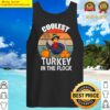 kids coolest turkey in the flock toddler boys thanksgiving tank top