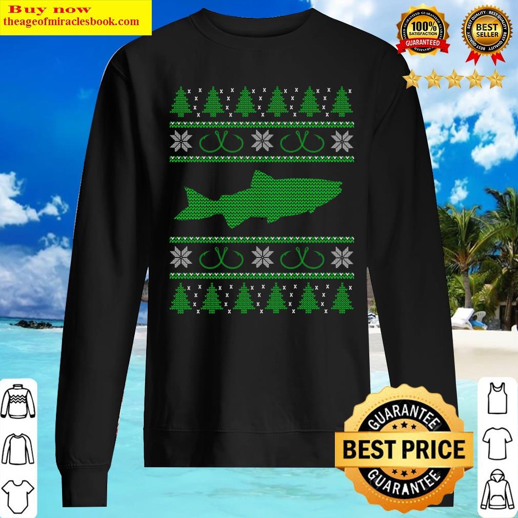Kokanee Fisherman Ugly Christmas Long Sleeve Shirt Sweater
