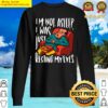 mens holiday men not sleeping resting eyes hilarious tee sweater