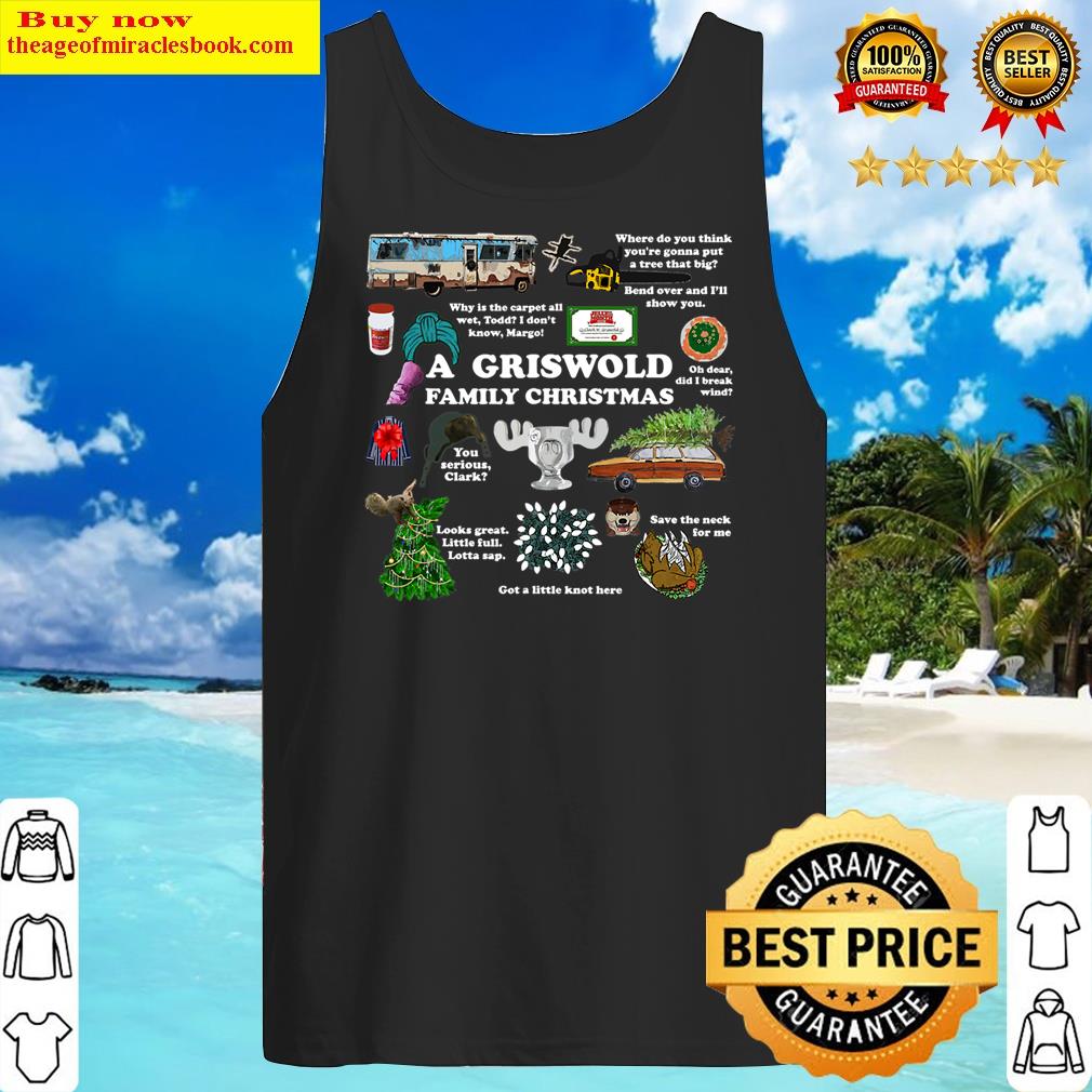 merry christmas collage xmas lover tank top