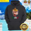mexican mexico cow and sombrero classic hoodie