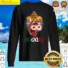 mexican mexico cow and sombrero classic sweater