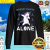 nobody fights alone diabetes awareness sweater