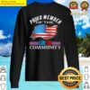 proud member lgbfjb community trump american flag version 2 sweater