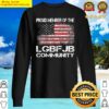 proud member of lgbfjb community us flag republicans sweater