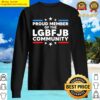 proud member of the lgbfjb community funny anti biden sweater