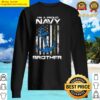 proud navy brother american flag vintage sweater