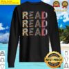 read read read classic sweater