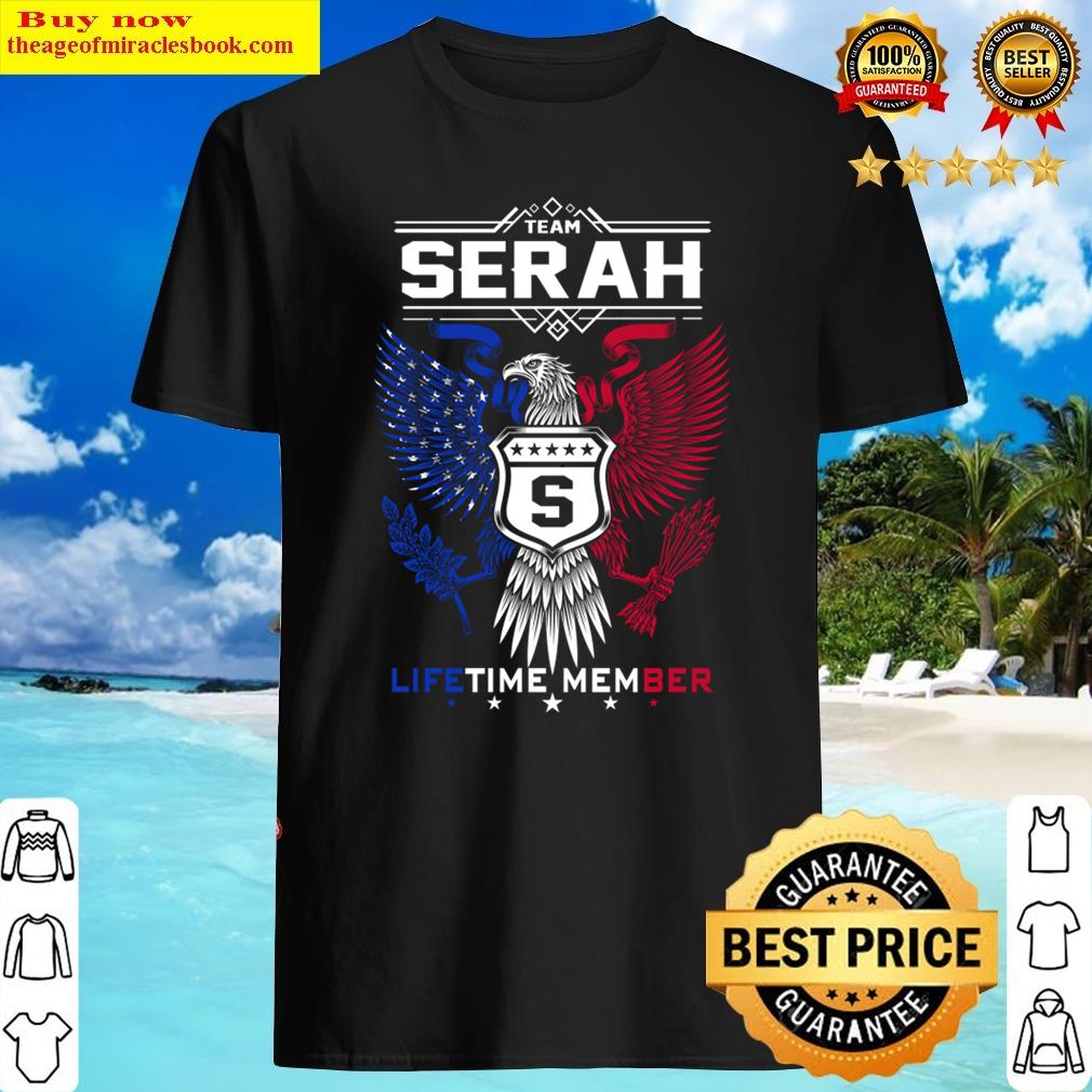 serah name t serah eagle lifetime member legend gift item tee shirt