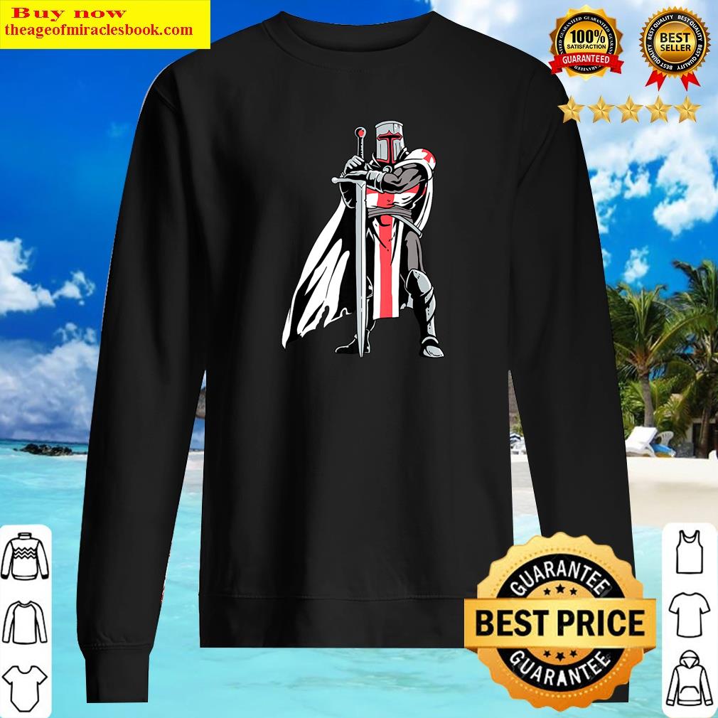 Templar Knight Templar Cross Warrior Of Christ Gift Premium Shirt Sweater