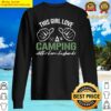 this girl love camping with her husband essential sweater