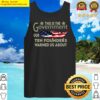 this is the government our founders warned us about patriot classic tank top