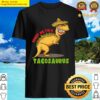 womens tacosaurus dino and tacos v neck shirt