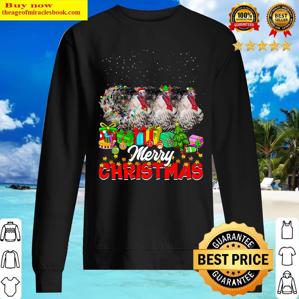 xmas tree lights christmas pajama turkey animals lover sweater