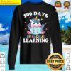 100th day of school unicon 100 days of magical learning sweater
