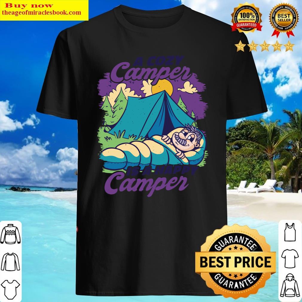 A Cozy Camper Is A Happy Camper Picnic Shirt