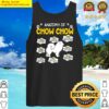 anatomy of chow chow dog lover tank top