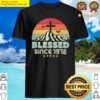 blessed since 1972 vintage christian birthday gift tank top shirt
