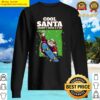 cool santa doent give a fuck with skate sweater
