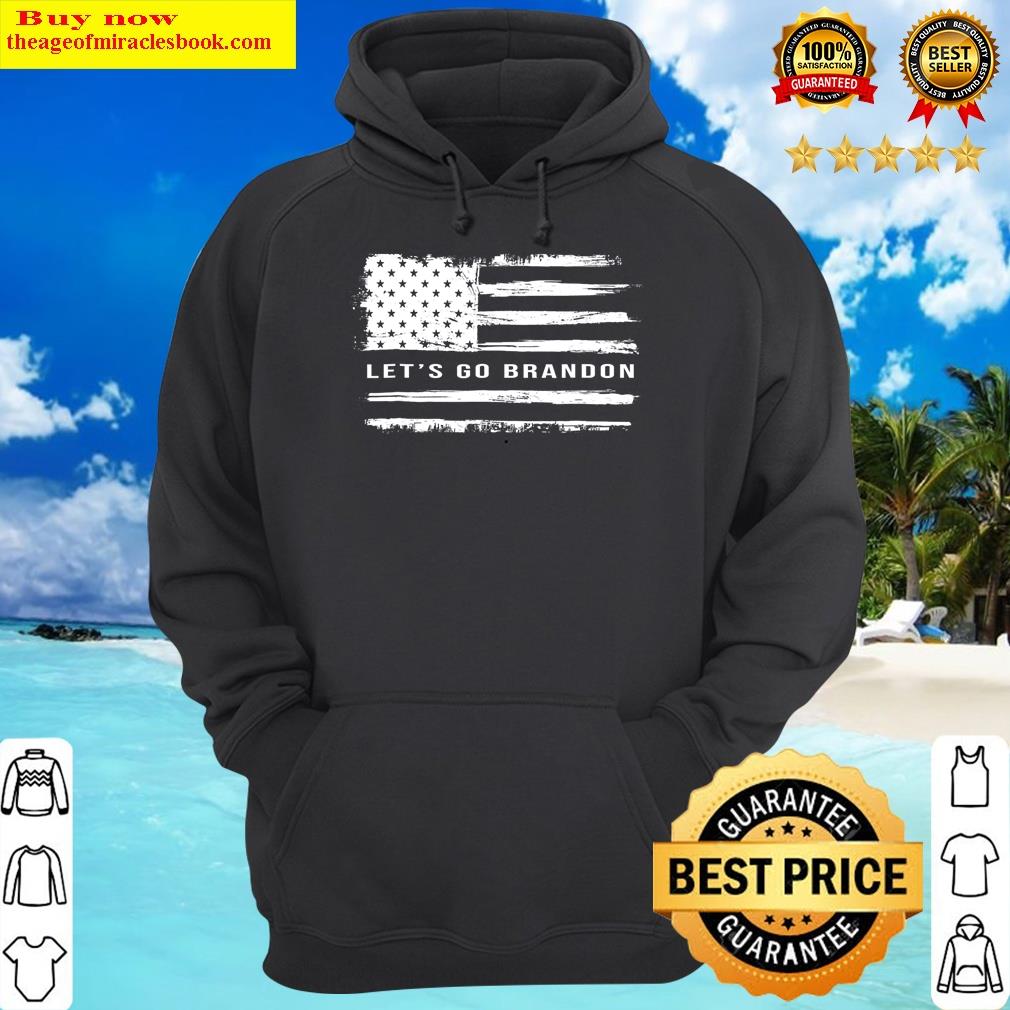 lets go brandon american flag meme funny gift novelty hoodie