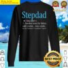 mens stepdad definition retro christmas fathers day father men sweater