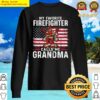 my favorite firefighter calls me grandma t shirt sweater