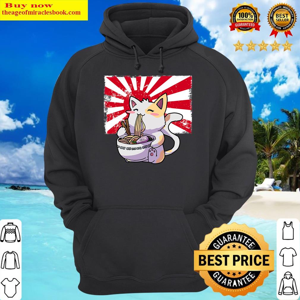 ramen t shirt cat tshirt kawaii anime tee japanese t shirt hoodie