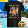 s the coolest sloth stay the fck out of my bubble design v neck shirt