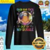 s the coolest sloth stay the fck out of my bubble design v neck sweater