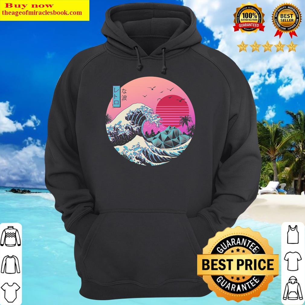 the great retro wave hoodie