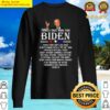 things i trust more than biden people who dont like dogs sweater