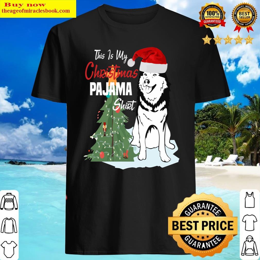 This Is My Christmas Pajama, Funny Husky Dog Lover Essential Shirt