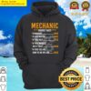 vintage funny mechanic hourly rate labor rates hoodie