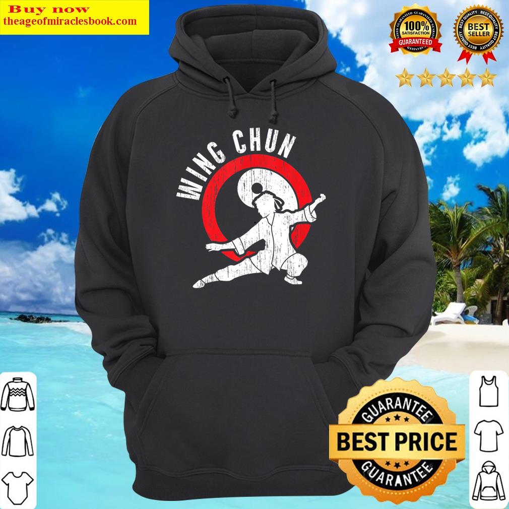wing chun martial arts tank top hoodie