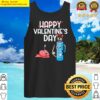 womens happy valentines day funny cupid bow and arrow heart v neck tank top