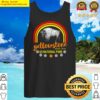 yellowstone bison buffalo national park camping souvenir tank top