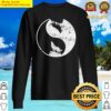 yin yang wolf gift for wolf lovers animal fans sweater