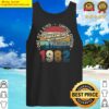40 years old distressed february 1982 decorations 40th bday tank top