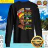 black history month african woman afro i am the storm sweater