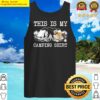 campfire lowchen dog this is my camping tank top