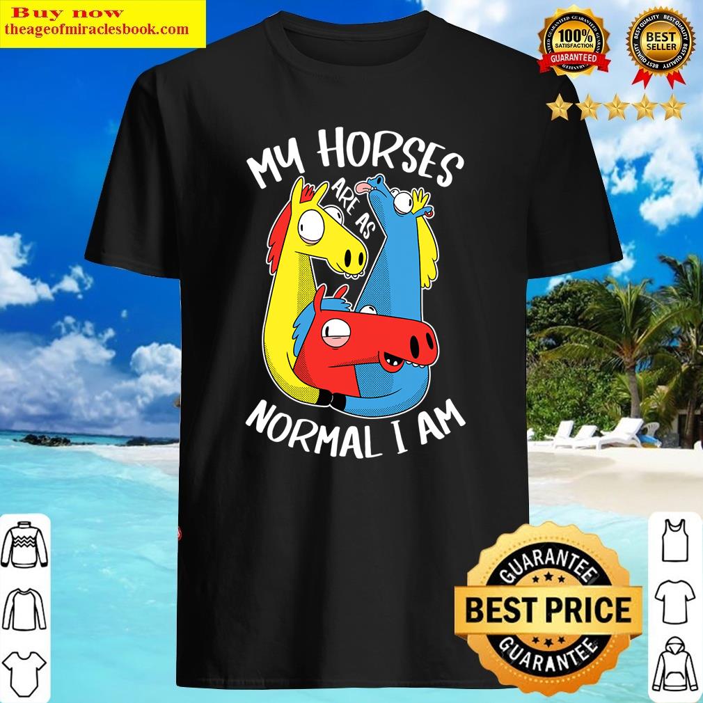 Funny Horse For Woman Shirt