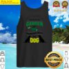 funny i just want to work in my garden and hangout with my dog gift for dog and gar tank top