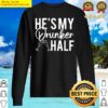 hes my drunker half funny couples st patricks drinking sweater