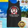 just a girl who loves anime gaming and sketching gamer tank top